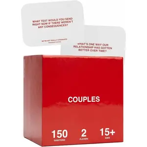 We're Not Really Strangers Couples Edition - 150 Questions & Wildcards for Couples Fun Tabletop Games