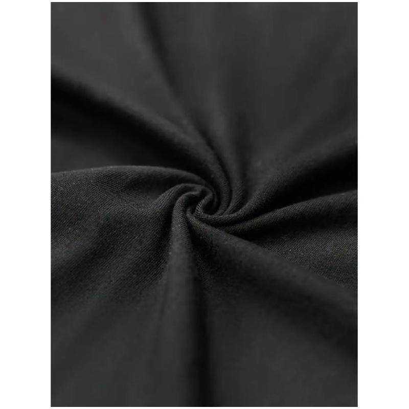 100%25 cotton double-sided printed Hell Star pattern T-shirt, high-quality printed T-shirt, men's round neck short-sleeved top, casual T-shirt spring and summer clothing