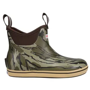 Xtratuf Mens Mossy Oak Bottomland Ankle Deck Rain Casual Boots Ankle - Green