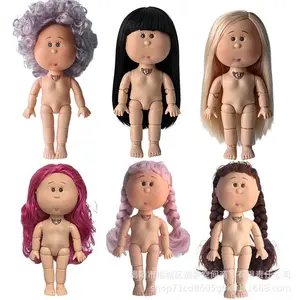 Mia Spanish Potato Doll 24cm Articulated Joint Movable Doll With Led Light Music Play for Diy Clothing Collection