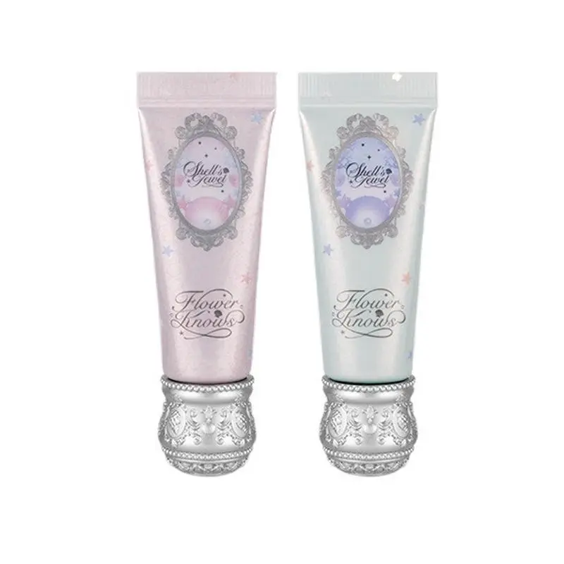Flower Knows Shell's Jewel Collection Makeup Mini Color Correcting Primer Face Milk Brightening and Holding Make Up Concealer