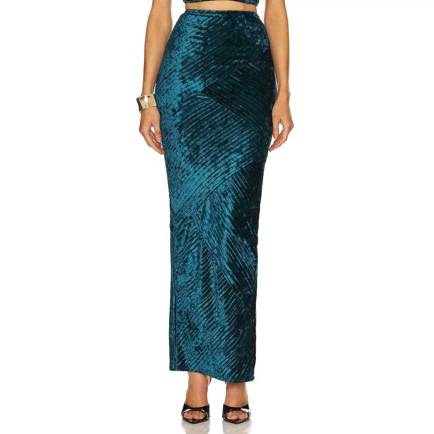 Michael Costello x REVOLVE Spencer Skirt in Teal