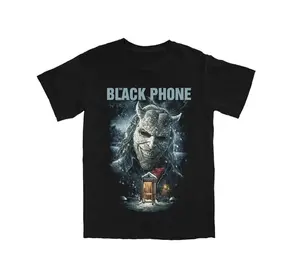 The Black Phone Cold Call Shirt | The Grabber Shirt | Horror Movie Tee | Vintage Scary Halloween | T-Shirt for Horror Fans | Black Phone 2