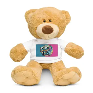 Teddy bear with a PodiTime T-shirt