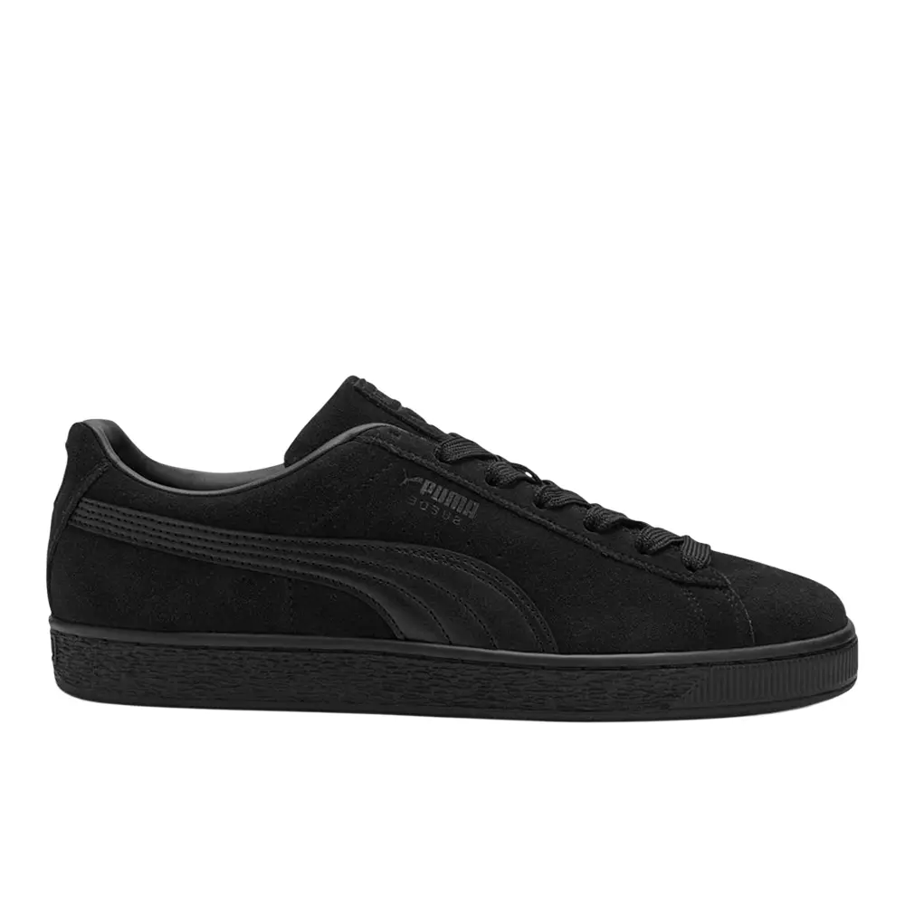PUMA Mens Suede Classic Lace Up Sneakers Shoes Casual - Black PUMA Mens Suede Classic Lace Up Sneakers Shoes Casual - Black