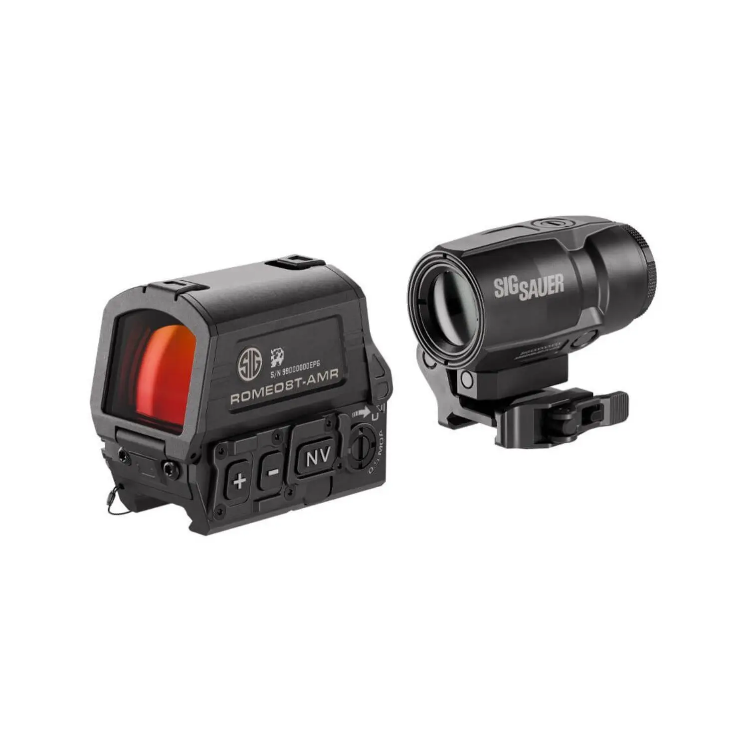 SIG SAUER ROMEO8T-AMR 1x40mm Red Dot Sight & JULIET3T-AMR 3x22mm Magnifier Combo