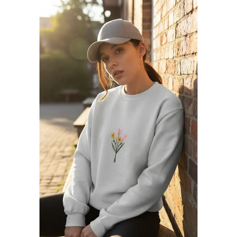 flowers sweater - TikTok Shop