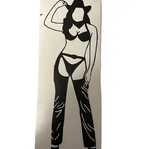 Cowgirl sticker