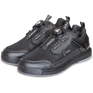 Hammer Power Diesel Night Bowling Shoes - Right Hand | DIAL UP A SECURE FIT: The Power Diesel shoe boasts a brand new to the line dial lacing system. | comes with the #6, #8 and #10 soles. It also comes with the Traditional, Grooved &Smooth Leather heels.