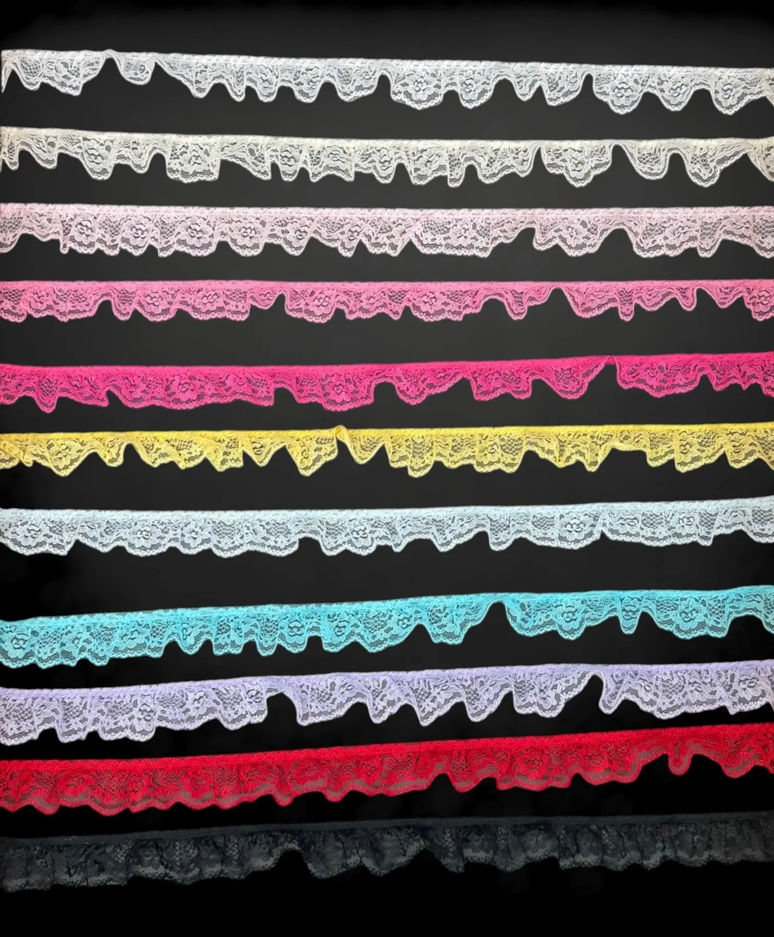 Wyla Ruffled Lace Trim