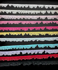 Wyla Ruffled Lace Trim