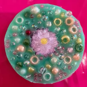 3 inch Reusable Purple Easter Flower Edition