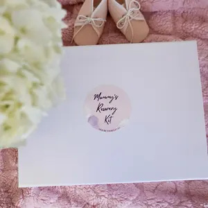 Mommy's Recovery Kit - Postpartum Care Set with High-Waisted Underwear, Witch Hazel Wipes, Perineal Bottle, Socks, Eye Patches & Aromatherapy Shower Steamer for New Mamas