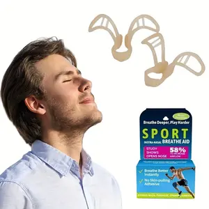 Sports Nasal Dilator, Nose Airflow Expander, Enhances Breathing, Ideal for Outdoor Activities, Daily Use, Comfortable Design