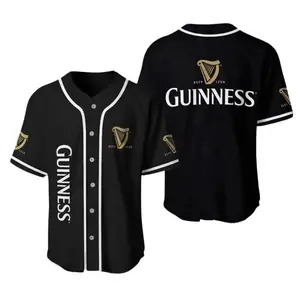 Guinness Baseball Jersey, Guinness Beer Baseball Jersey, Guinness Beer Baseball, Unisex Sports Outfit