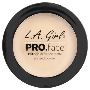L.A. Girl PRO.face Matte Pressed Powder, GPP602 Classic Ivory, 0.25 oz (7 g)
