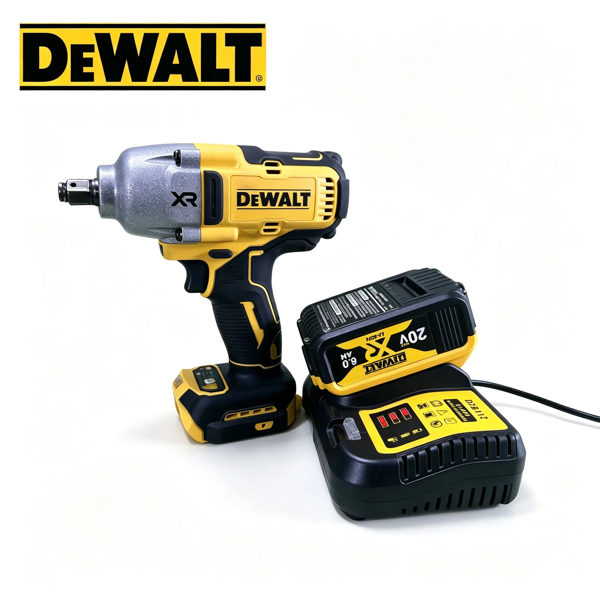 Dewalt DCF900B 20V MAX XR Brushless High-Torque 1/2-Inch Cordless Impact Wrench for Heavy-Duty Automotive, Construction Tasks