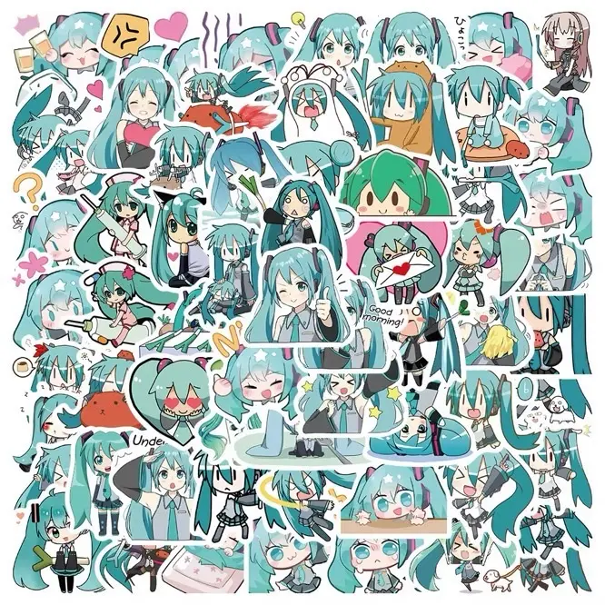 Miku And Teto Sticker Pack