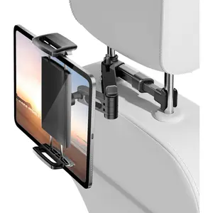 Headrest Tablet Holder Mount Stretchable Backseat Tablets Stand for Kids,  Seat Mounts Compatible with iPad Pro 12.9 Air Mini, iPhone, Galaxy Tab,  All 4.7-12.9" Screen Devices cute  seat car compact  phone  holder car  phone  holder head  rest  holder