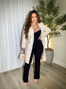 Elevate Ivory Long Coat