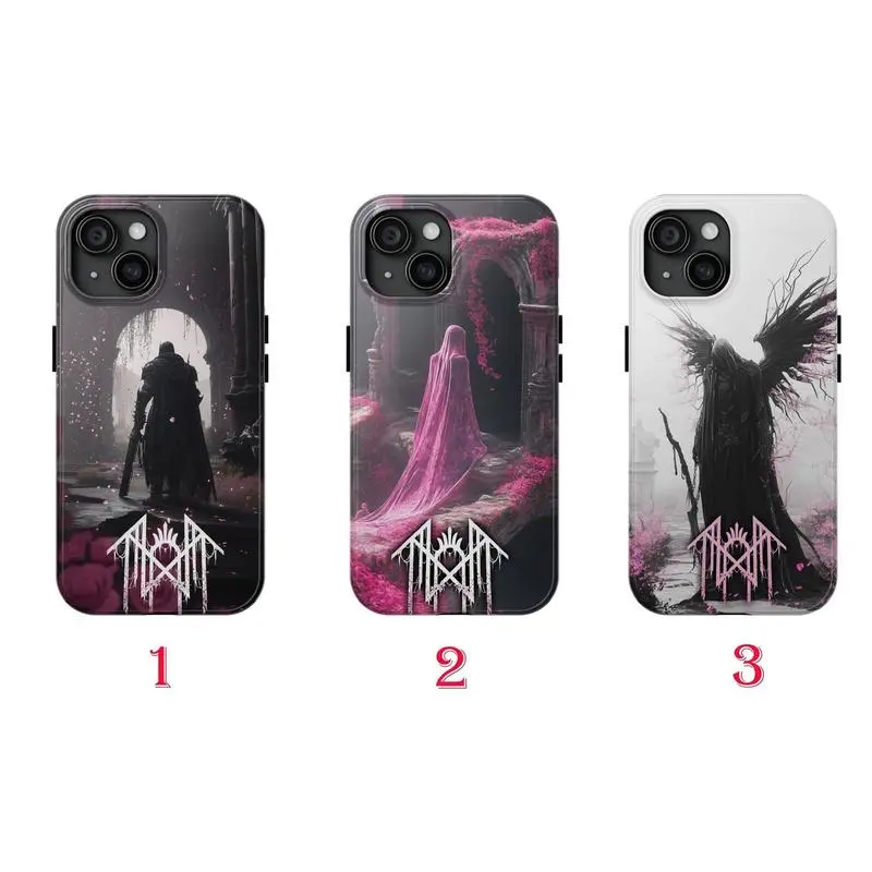 3 Styles Sleep Token Even In Arcadia Phone Case, Sleep Token Flamingo cases, Sleep Token Tour 2025 Tough Phone Case, Case Cover For iPhone 16 15 14 13 12 11