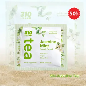 310 Nutrition Jasmine Mint Tea Box - Antioxidant-Rich, Naturally Flavored Beverage - Jasmine Tea - Clearance Sale