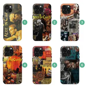 Alice In Chains Tough Phone Case – 90s Grunge Rock Band Phone Cover, Dirt Album Inspired Art, Alternative Metal Aesthetic Gift for Music FansSuitable for iPhone 17-11 Pro Max/Plus and  Samsung Galaxy S23-25