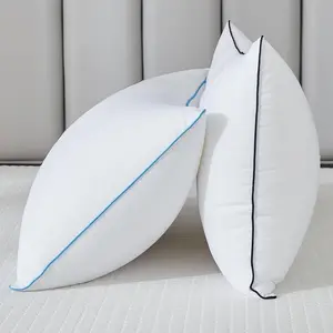 Bed Pillows for Sleeping - Pillows  Size Set of 2 Cooling Luxury Hotel Quality Pillow with  Plush Soft Down Alternative Fill for Side  or  Sleepers ((Pack of 2))