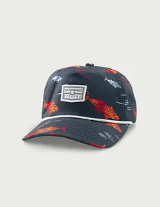Kids Printed Unstructured Hat