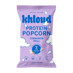 Cinnamon Roll Protein Popcorn - 7g Protein Per Serving, Khloe Kardashian's Popcorn