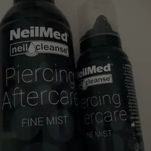 NeilMed Piercing Aftercare XL Fine Mist Spray, 6.3oz Sterile Saline Solution - Alcohol-Free, Animal By-Product-Free, Vegan, Gentle Facial Wipe-Compatible Healing Treatment for All Skin Types (4 – 5.9 Fl Oz Range) Beauty & Body Care