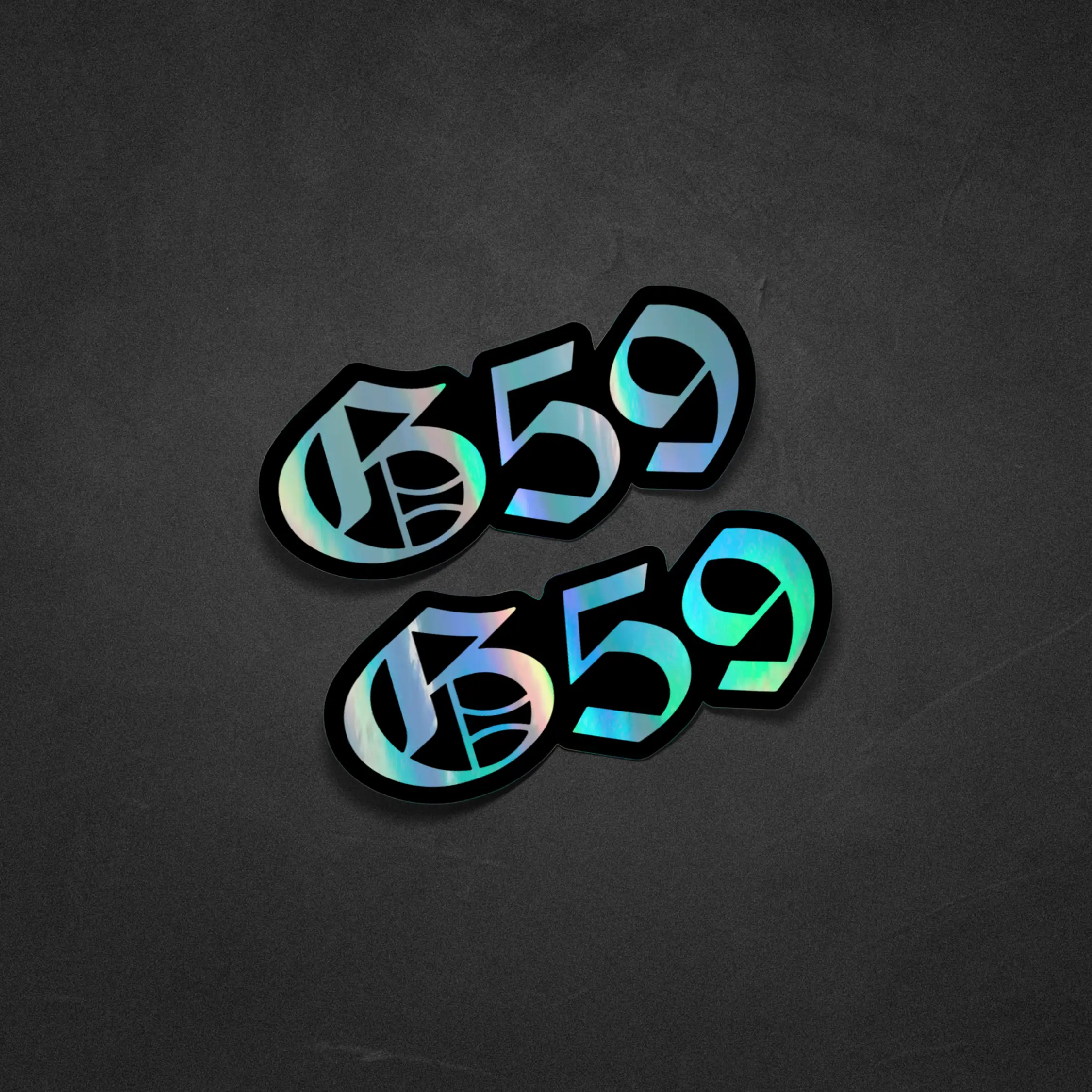 G 59 Sticker Two Pack 3.5 inches long - GrayDay Sticker waterproof car sticker Vehicle Exterior Decoration