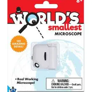 Worlds Smallest Microscope (by Westminster