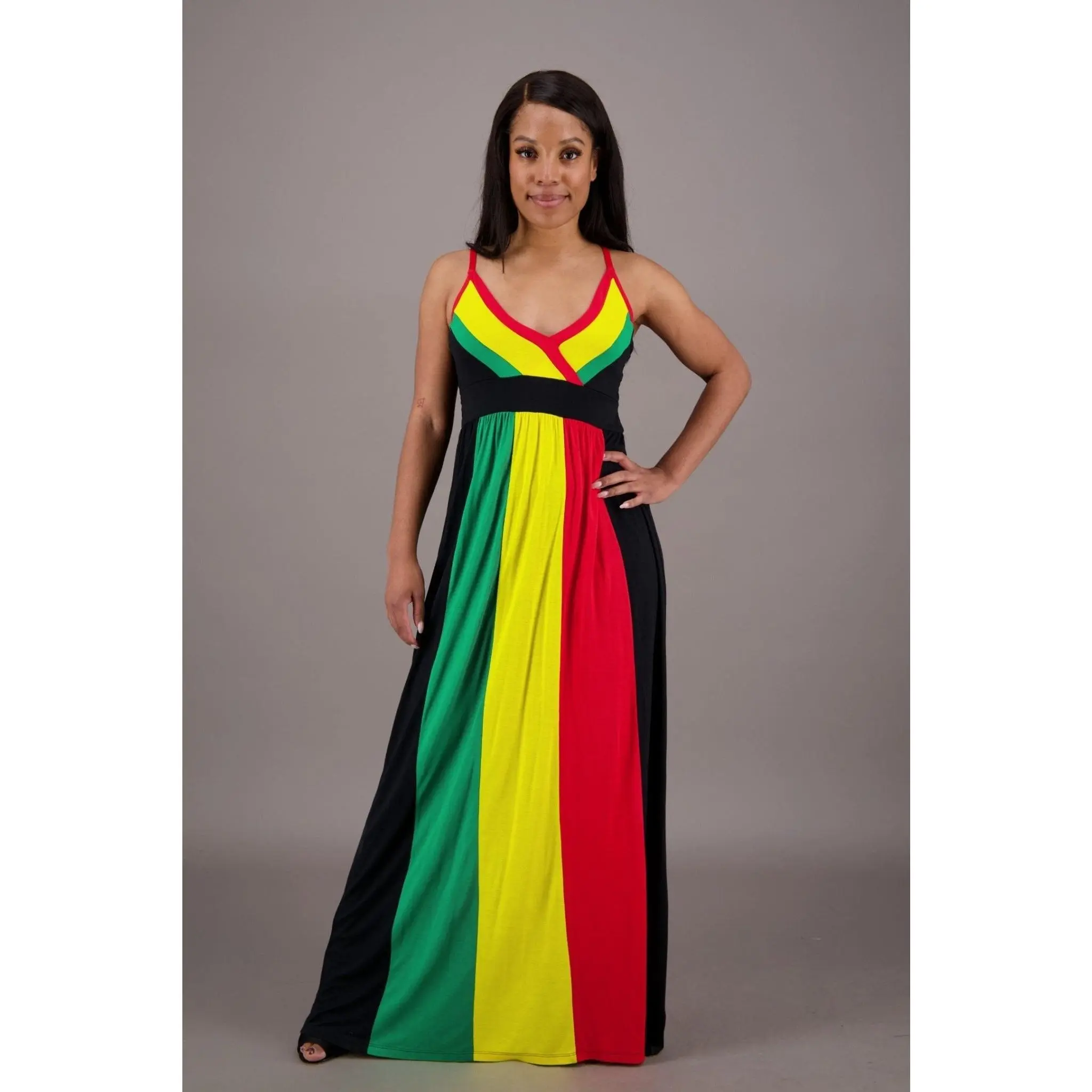 Rasta Stripe Maxi