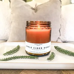 Apple Cider Donut Candle