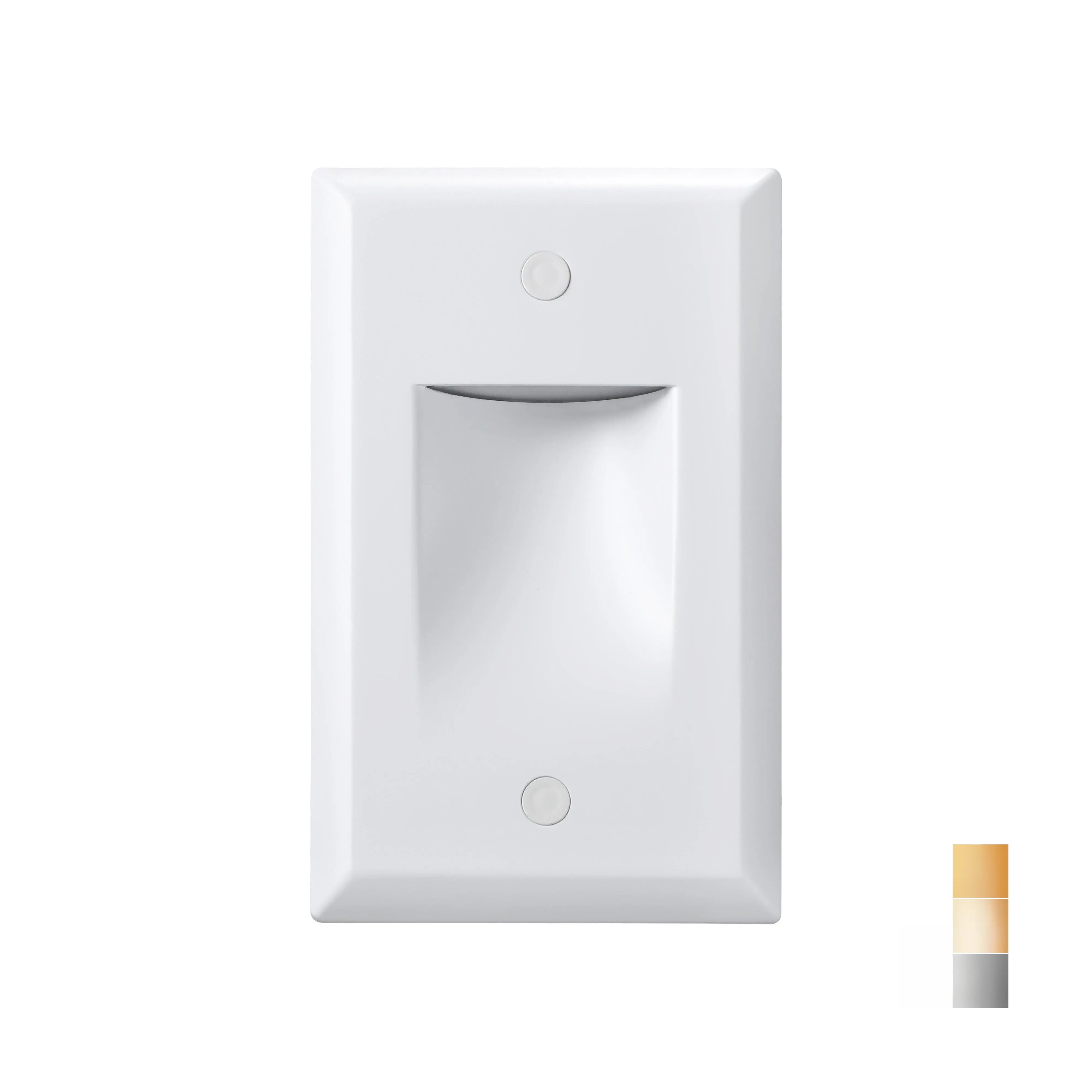 LeonLite® ZincTech Commercial Upright Gradience Step & Deck Light - White - Adjustable Color Temperature