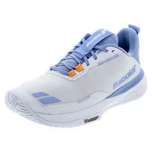 Women's SFX Evo All Court Tennis Shoes White and Forever Blue
