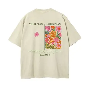 God's Plan Christian Unisex Washed T-Shirt – Faith-Inspired Style
