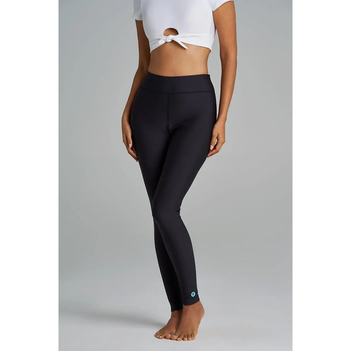 Deep Water | Women's Swim Tights | Black