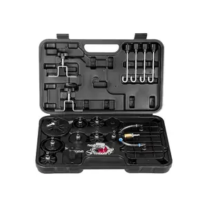 VEVOR Brake Master Bleeder Kit, 12 Pcs, Professional Brake Bleeder Adapter Set with Complete Kit Handle, Durable Brake Bleeder Adapter for Brake Fluid Filling Fit for Most New Old Vehicles