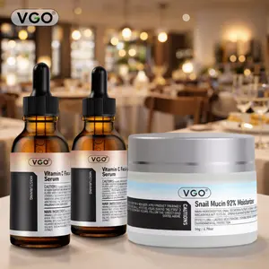 VGO Snail Mucin + Vitamin C Serum – Soft & Hydrated Skin