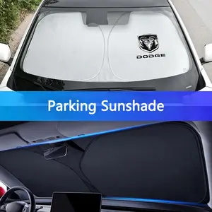 Car Windshield Sun Shade Cover, Sun Protector Board for Dodge Srt Nitro, Durango, Caliber, Viper, Coolway, Caravan, Journey