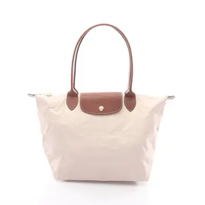 Pre-owned Longchamp Canvas Tote Bags LE PLIAGE ORIGINAL M Leather Tote Bag