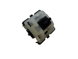 Cherry MX Black Clear-Top Nixie 63.5g Spring 5 pin RGB for Custom Gaming Mechanical Keyboard