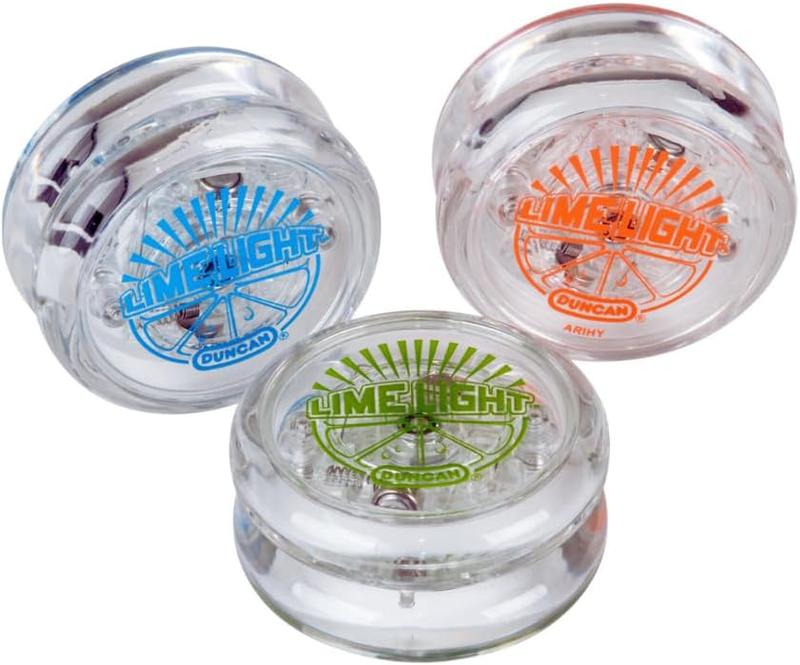 Duncan Toys Limelight LED Light-Up Yo-Yo, Beginner Level Yo-Yo with LED Lights, Colors May Vary