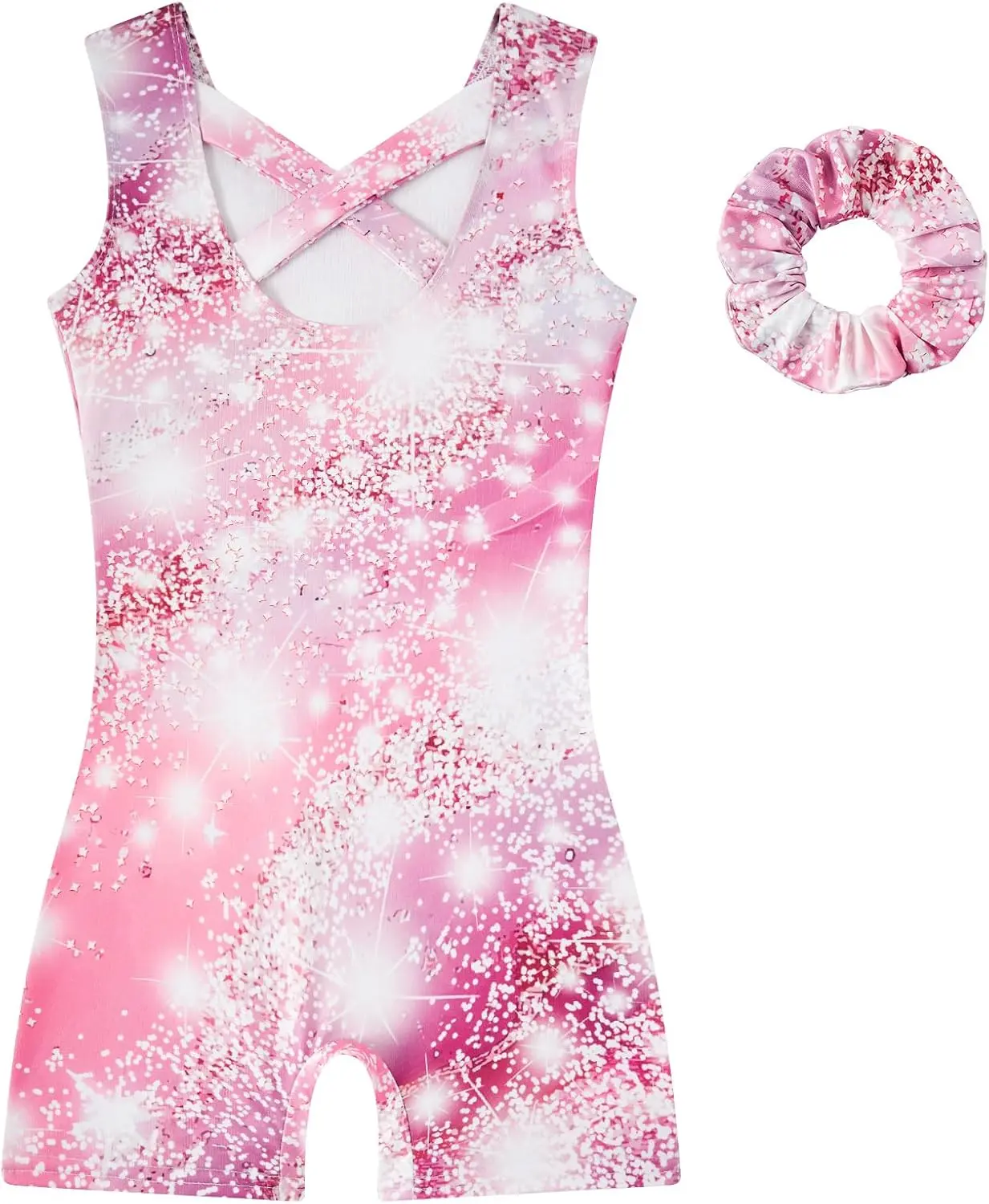 Sports Idgreatim Gymnastics Leotards for Girls Sparkly Biketards Unitards Athletic Tumbling Outfits 2-10 Years