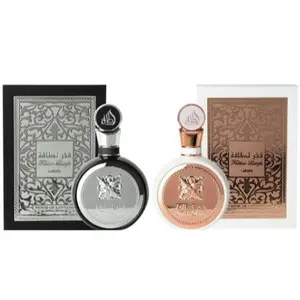 FAKHAR LATTAFA MEN & FAKHAR LATTAFA WOMEN - by Lattafa perfumes 3.4oz(100ml)__(pack of 2) Fragrance Luxury