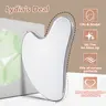 304 Stainless Steel Gua Sha Facial Tools. Comfort Guasha Tool for Face or Body Massage. Relieve Tensions and Reduce Redness Skin Care Tool for Body Treatment, Metal Beauty Essentials mothersdaygift,beachoutfits
