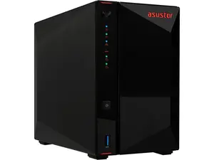 Asustor Nimbustor 2 Gen2 AS5402T 2 Bay NAS, Quad-Core 2.0GHz CPU, Dual 2.5GbE Ports, 4GB DDR4, Four M.2 SSD Slots (Diskless)