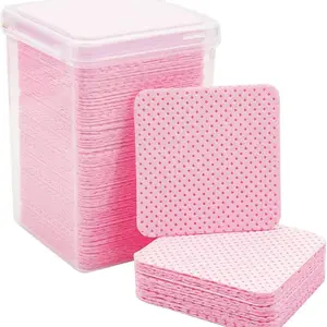 200pcs Makeup Remover Pads, Essential Eyelash Care & Beauty Tools, Perfect for Daily Use, Must-Have Cosmetic Accessories